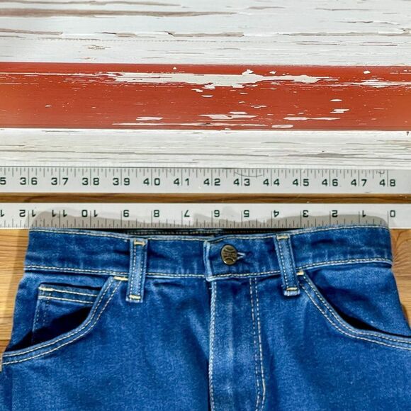 24w RARE 70s USA Vintage Rustler by Wrangler Women's Cutoffs - Picture 6 of 9